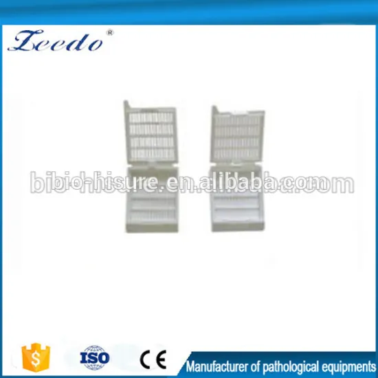 Plastic Tissue Embedding Cassette With Cover