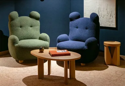 Dezeen Cuddly Teddy Bear Chairs