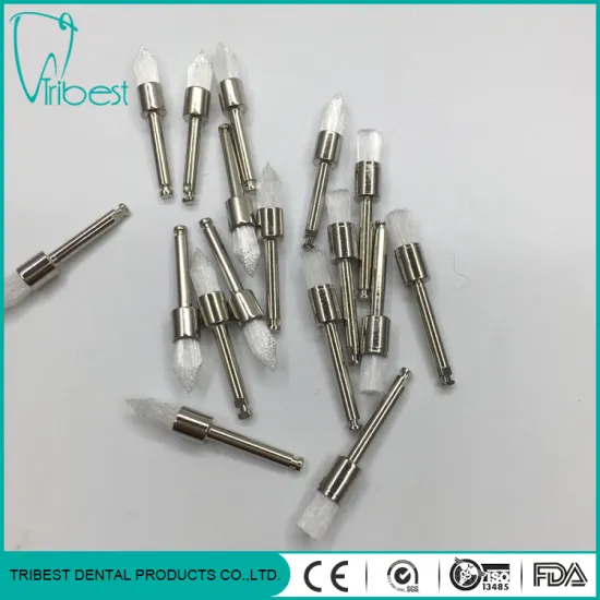 Dental Disposable Nylon Flat Brush for Polishing