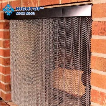 Stainless Steel Chain Link Decorative Mesh: The Perfect Fireplace Mesh Screen Curtain Solution