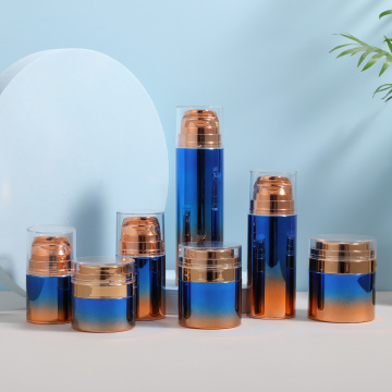 China Refillable Airless Lotion Bottle Skincare Airless Cream Jar Supplier