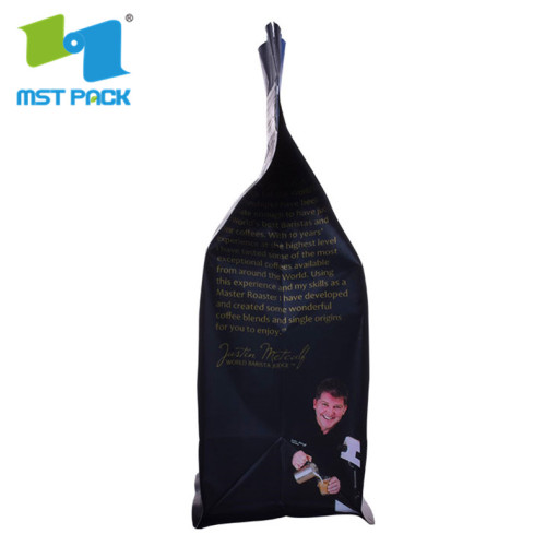 Bottom Zwickel Plastikkolllockverpackung wiederverschließbare Taschen