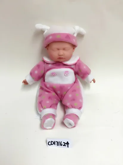 12" Pink And White Clothes Baby Doll
