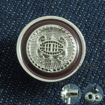 decorative toggle metal snaps buttons for high class dresses