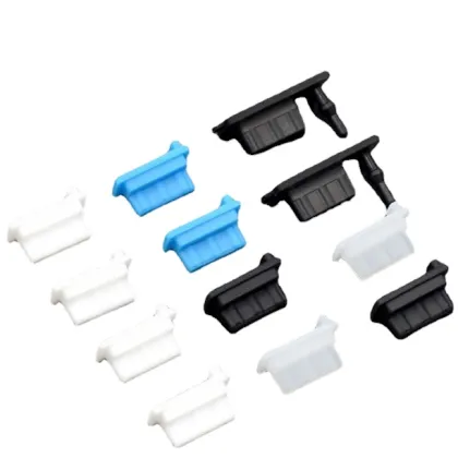 Type A Female Antir Plug Cap: Rubber USB Dust Plug, Silicone Plug Cover for Dust Proof