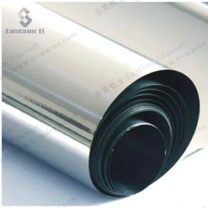 Baoji Eastsun Titanium straight/coiled foil