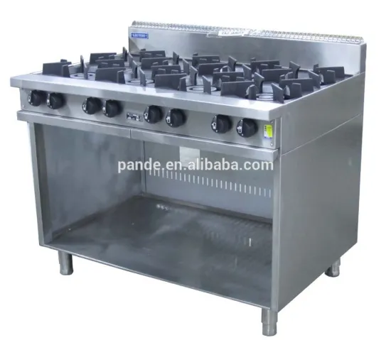 8Burner Gas Cooking Range