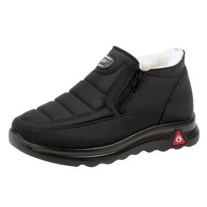 Soft soled polyurethane thick soled cotton shoes