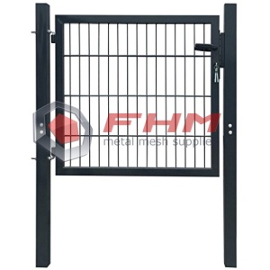 Welded Wire Mesh Round Tube Frame With Lock