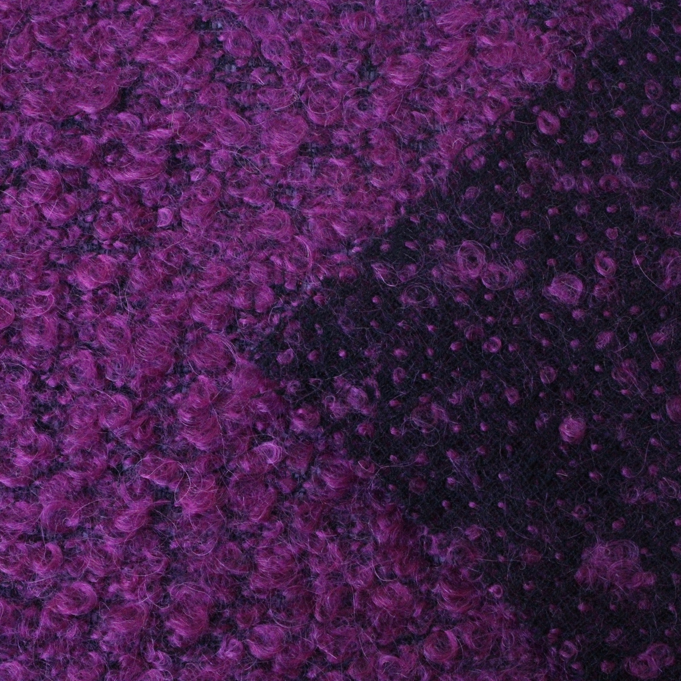 purple wool polyester blend fabric