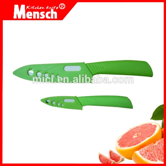 2pcs High Quality Zirconia Cutting Ceramic Kitchen Knife / chef knife