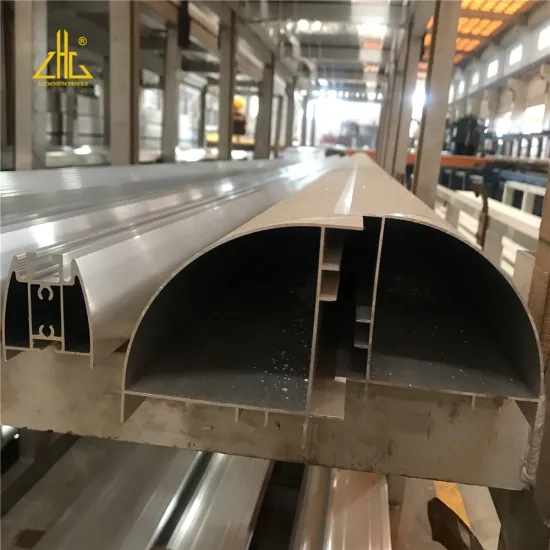 Half Round Aluminum Alloy Profile - Complete Aluminium Profiles for Clean Rooms and Portable Houses