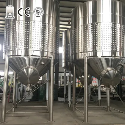 Pretank Stainless Steel Wine Fermentation Tanks for Winery Equipment