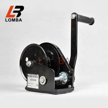 Manual Operated Hand Winch for Heavy Duty Wire Rope or Strap