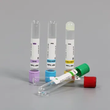 Tubo de PRP de recolección de sangre de vacío desechable para mascotas de vidrio