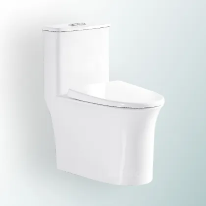 Bailu A-955 White Power Flushing Siphonic Ware Ceramics Roca Women One-Piece Ceramic WC Toilet Seat for Sale