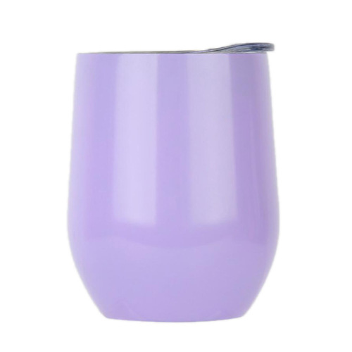 Taza de coche de vacío de doble pared térmica con tapa