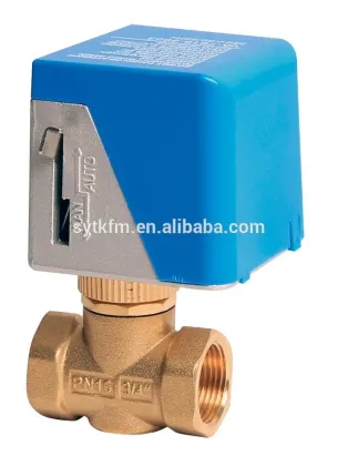 SR202 HVAC Three-way Electric Valve hvac 3-way motorized valves