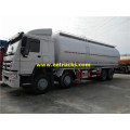 Camiones de suministro neumático a granel HOWO de 35m3