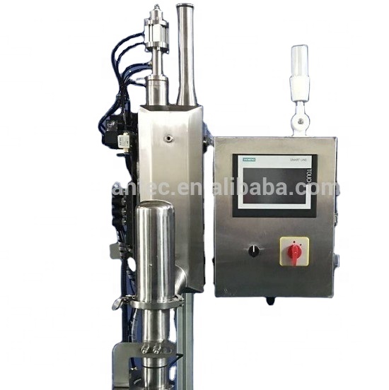 Liquid nitrogen filling machine for drink