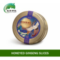 Традиционные кусочки меда и женьшеня