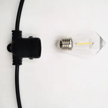 Connectable Garden Party Bistro Cafe: Customizable LED Light Strings