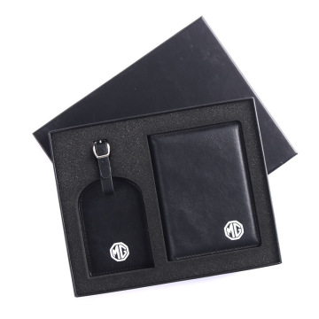 Hot Sale VIP Travel PUL Luggage Tag Passport Case Suit Customized High-Quality Gift Set