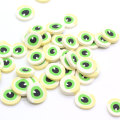 Πολύχρωμο Cartoon Eyes Polymer Clay Slice Ultra Light Clay Slice For DIY Handmade Re-ment Dessert Decoration Accessories