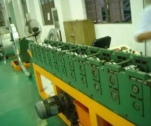 Cr12 Shelf Cold Roll Forming Machine High Efficiency Guide Frame