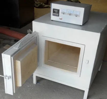 High Temperature Electric Ceramic Muffle Furnace 1200 Degrees