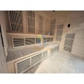 White Pine Outdoor Wooden Sauna Room
