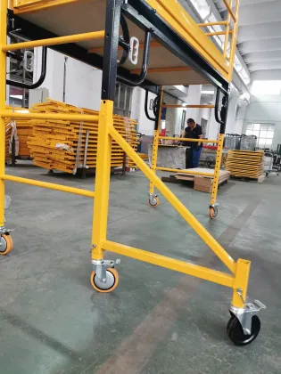 Outrigger Bracket Stabilizer for Adjustable Baker Rolling Scaffolding