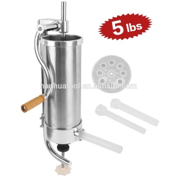 VANESSA 5lbs Stainless Steel stuffer sausage filler vertical sausage maker