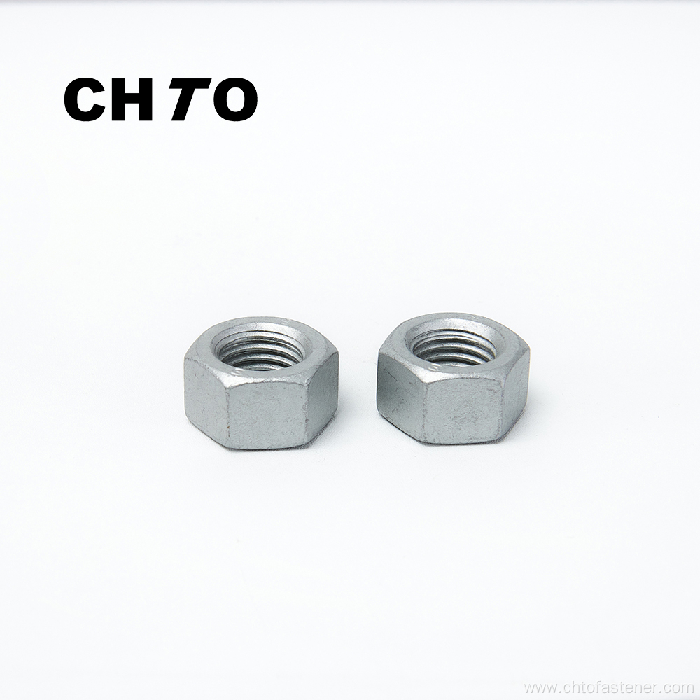 ISO 4032 Grade 8 Hex Nuts Dacromet surface treatment