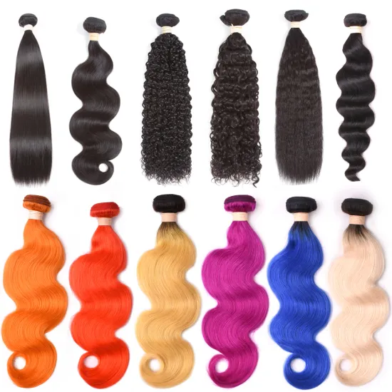 Allrun factory wholesale vietnam remy hair natural red hair extensions red ombre hair color