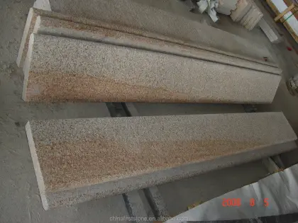 G682 Sunset Gold Granite Anti Slip Exterior Stair Steps