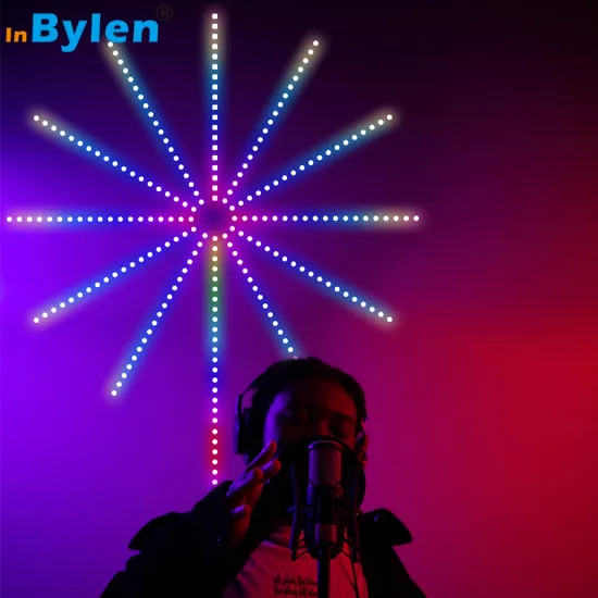 5V 5050 RGBIC Dream Color Christmas Smart LED Fireworks Wall Lights