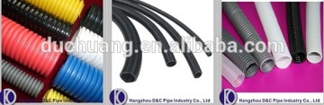 Flexible corrugated electrical conduit pipes