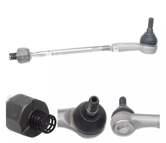 Complete tie rod end assembly steering