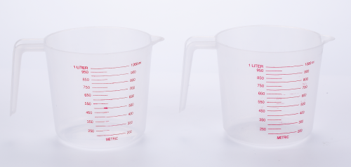 tasse de mesure en plastique coupe 1L tasse de mesure