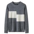 Hot Selling Custom men colorblock sweater