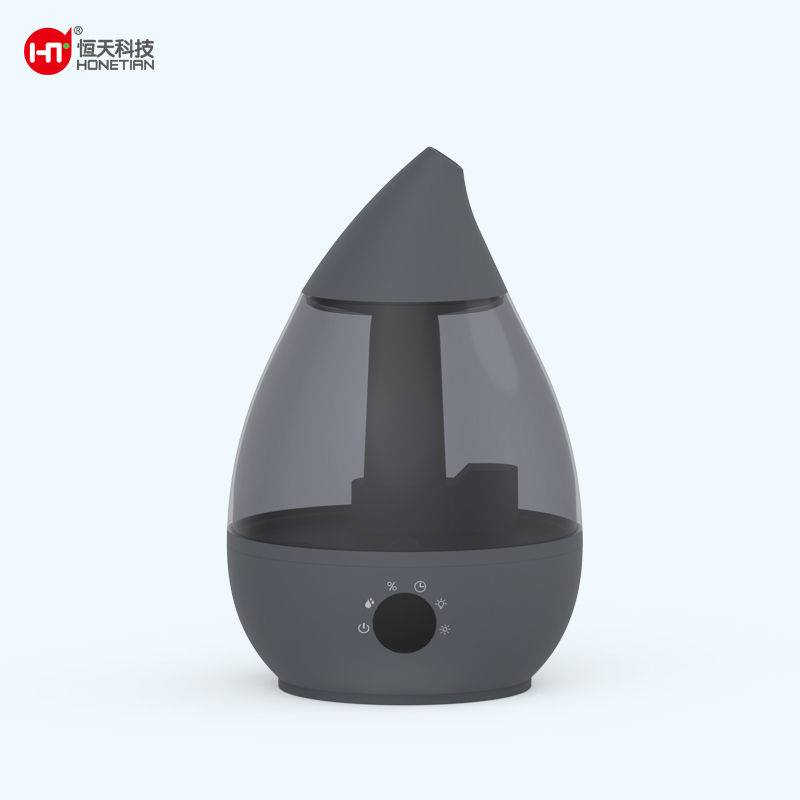 HONETIAN 7 color night light adjustment humidity setting timed shutdown 3.8L custom colors indoor plastics top fill humidifier