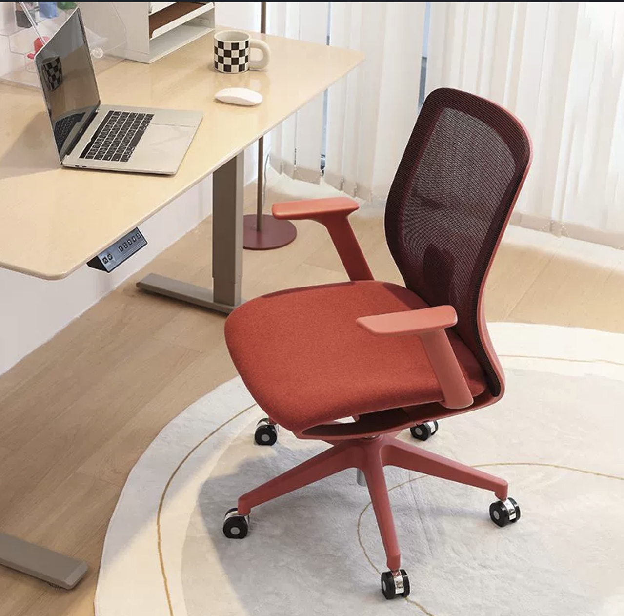 Ventilated Office Chair Material