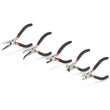 YUHANG 5 Pcs Precision Mini Jewelers Pliers Set - Jewelry Tools Kit