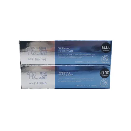 Travel Natural Whitening Toothpaste 25ml or customized size