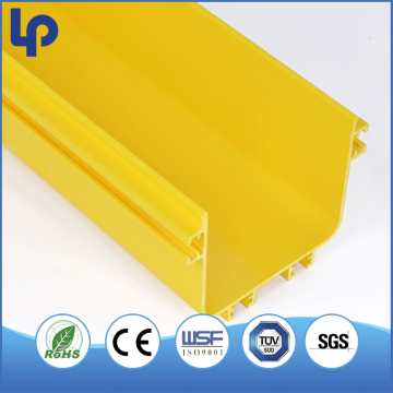 Optical fiber cable tray solid bottom cable tray