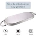 ARC Oval Stainless Steel Griddle Pan