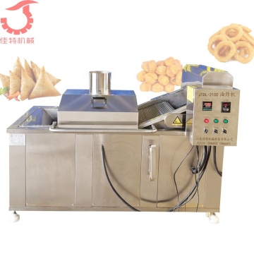 Continuous Fryer Machine for Snack Pellets and Chips
