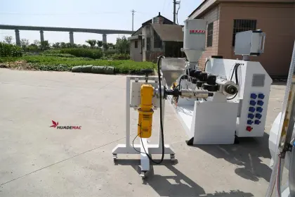 PE HDPE pipe tube production line machine