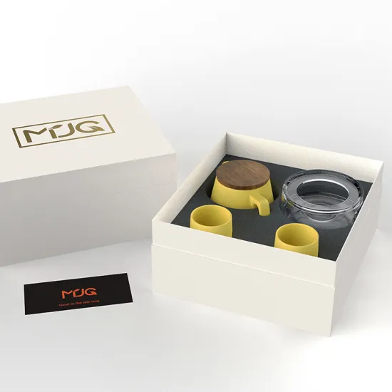 Ceramic Japanese Ice Jade Teapot with Glass Crystal Warmer Heating Base and Gift Box